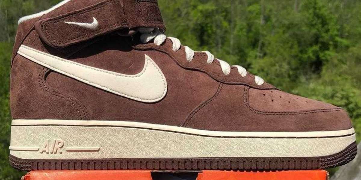 Nike Air Force 1 Mid '07 QS "Chocolate" DM0107-200 I want to buy it just looking at the material