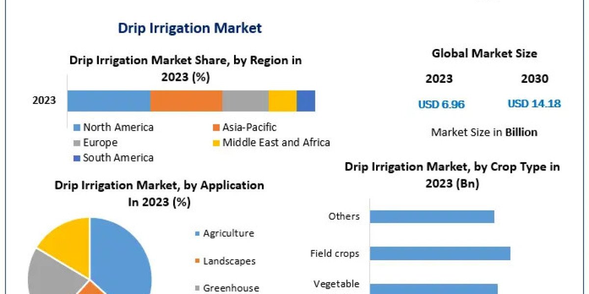 Drip Irrigation Market Trends and Growth Analysis: Forecast 2024-2030