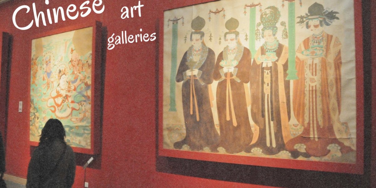 How do Chinese art galleries shape global appreciation for traditional art