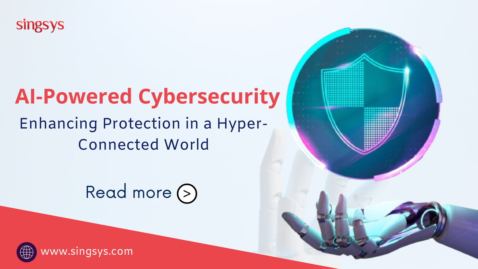 AI-Powered Cybersecurity: Enhancing Protection in a Hyper-Connected World  – Singsys Blog