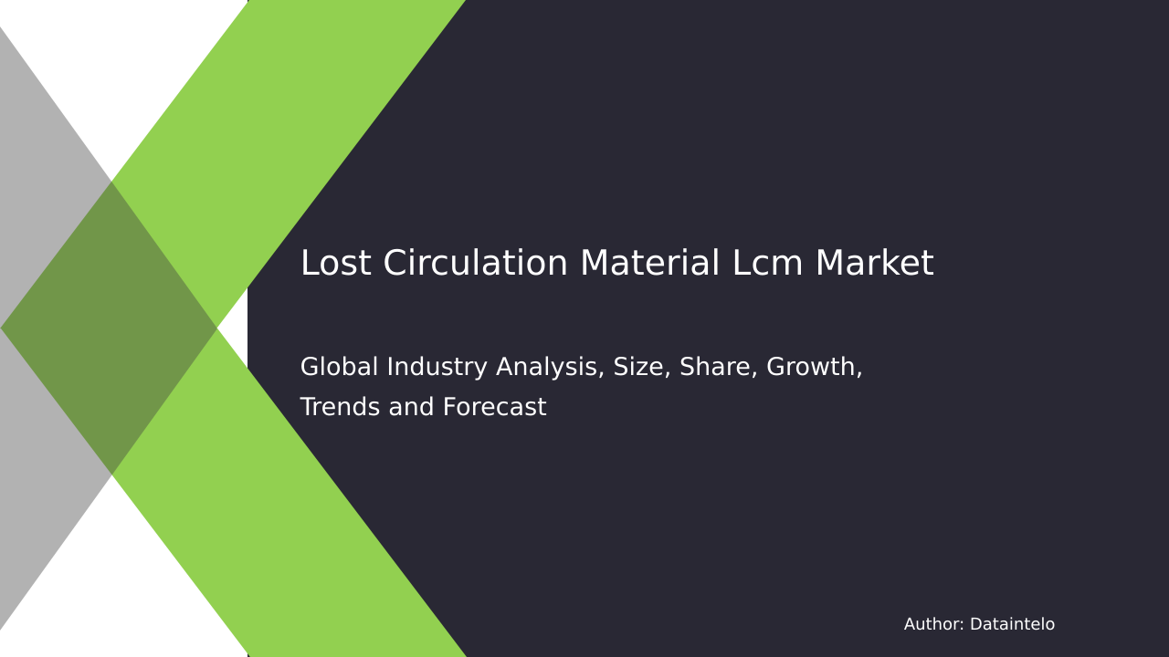 Request For Sample of Lost Circulation Material Lcm Market Research Report 2032