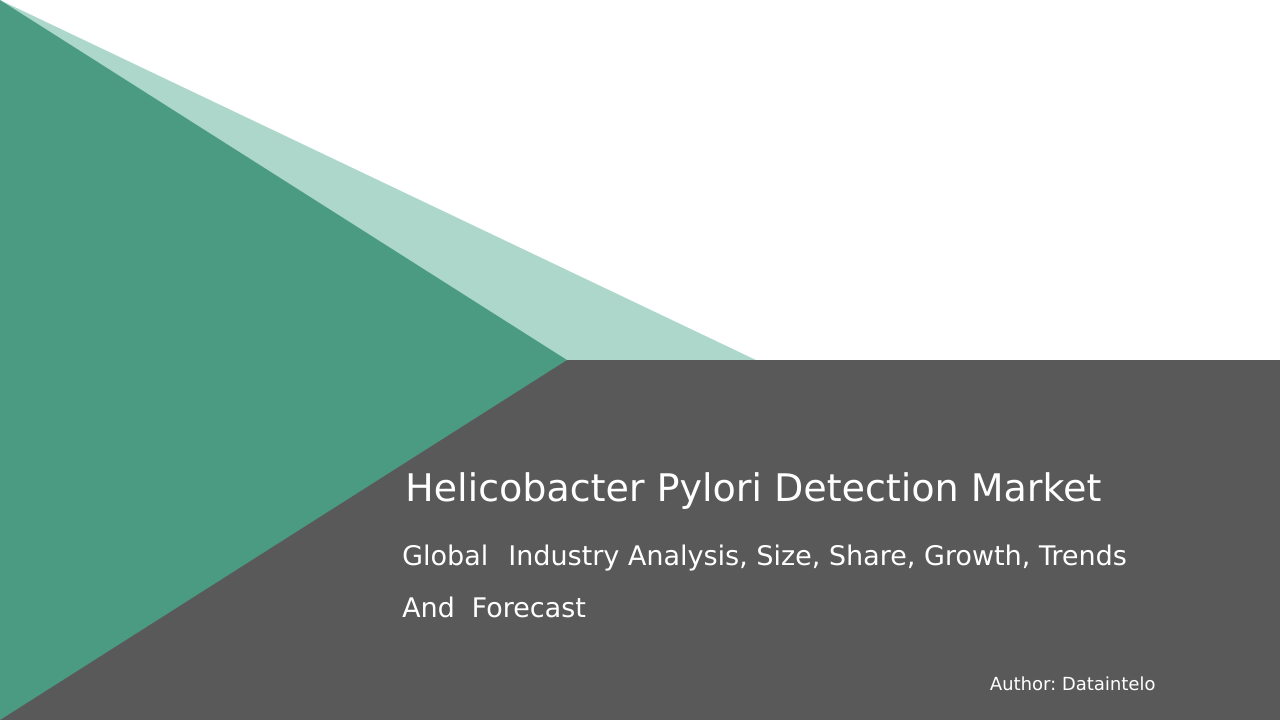 Request For Sample of Helicobacter Pylori Detection Market Research Report 2032