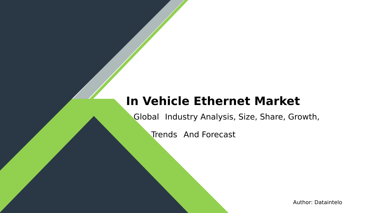 Request For Sample of In Vehicle Ethernet Market Research Report 2032