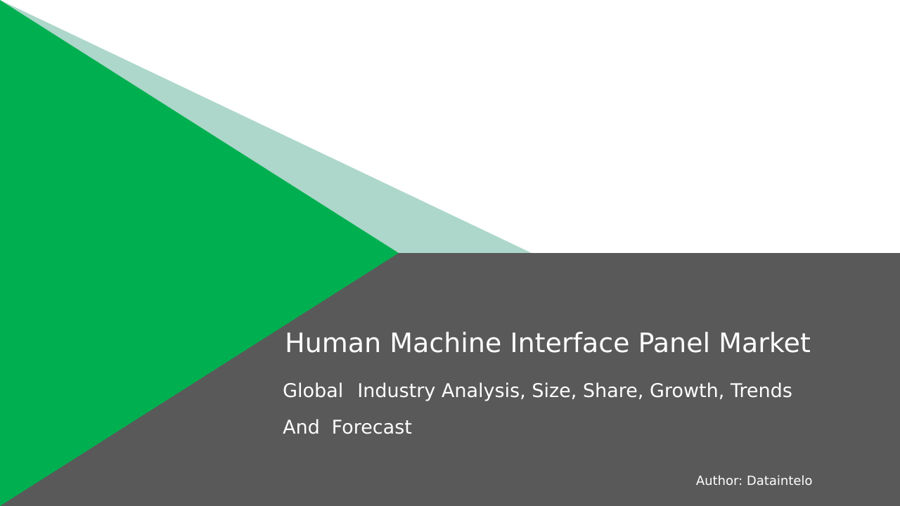 Request For Sample of Human Machine Interface Panel Market Research Report 2032