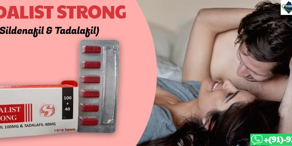 Buy Sildalist Strong (Sildenafil 100mg + Tadalafil 40mg) || 50% Discount || Male Sexual Tablets